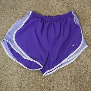Nike medium athletic shorts- purple.